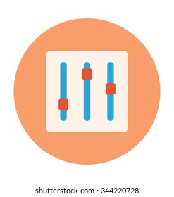 
Equalizer Colored Vector Illustration
