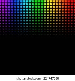 Equalizer digital. color vector illustration. 10 eps