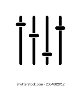 Equalizer icon for apps and web sites