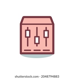 equalizer icon for business website,apps, and many more