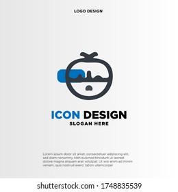 Equalizer icon. Flat design style modern illustration.