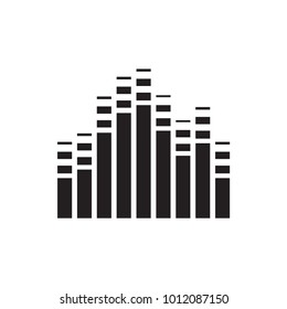 equalizer icon illustration isolated vector sign symbol