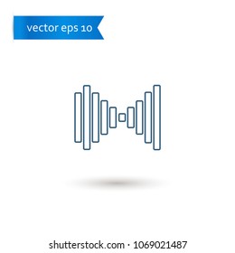 equalizer. equalizer icon. sign design. Vector EPS 10.