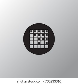 equalizer icon in trendy isolated on grey background.Vector illustration.