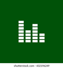 equalizer icon. equalizer vector illustration