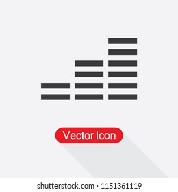 Equalizer Icon Vector Illustration Eps10