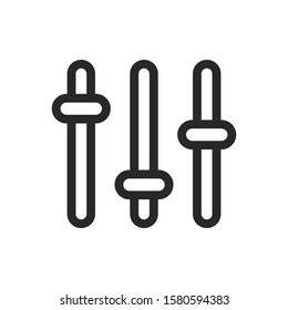 Equalizer icon vector logo symbol illustration EPS 10