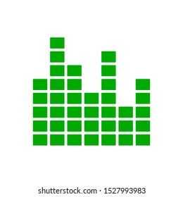 Equalizer isolated on white background
