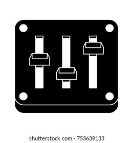 equalizer music flat icon