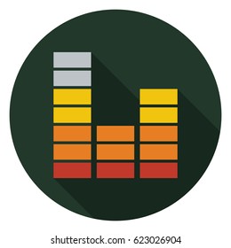 Equalizer music icon
