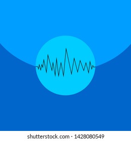 Equalizer Music Logo Design Template