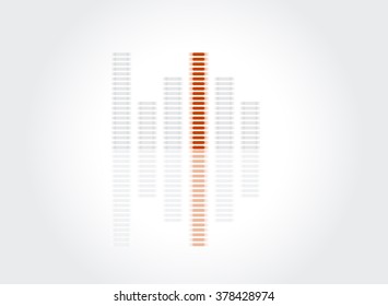 equalizer music sound background graphic design