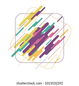Equalizer music sound wave circle vector symbol