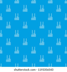 Equalizer pattern vector seamless blue repeat for any use