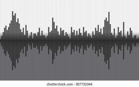 Equalizer vector background.