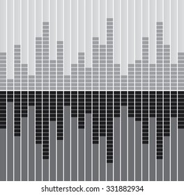 Equalizer vector background.