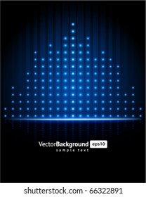 Equalizer vector background