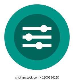equalizer vector icon