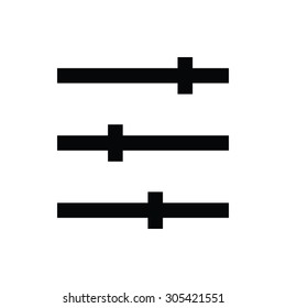 Equalizer Vector Icon
