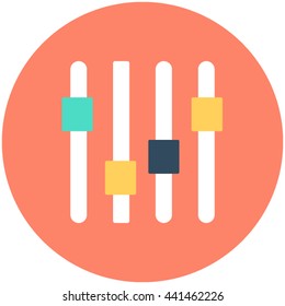 Equalizer Vector Icon