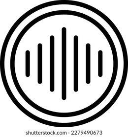 Equalizer Vector Icon Design Illustration