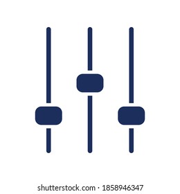 Equalizer Vector Icon Sign And Symbols On Trendy Design