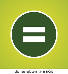 Equally Sign Icon
