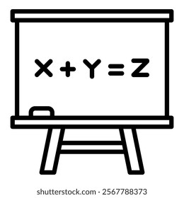 Equation Icon Element For Design