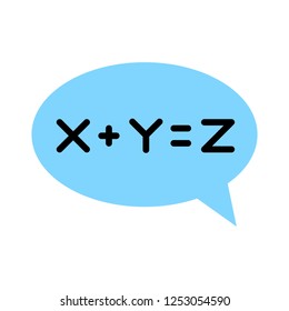 equation solution icon