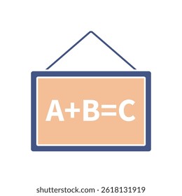 equações ícones símbolo vetorial elementos para infográfico web