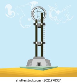 Equator monument or Tugu Khatulistiwa is a monument in Pontianak, Kalimantan Barat. 