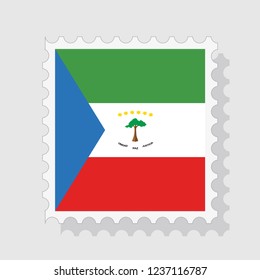 Equatorial Guinea flag on white background vector image