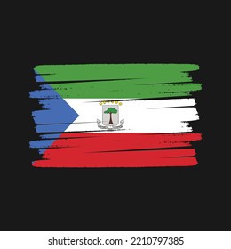 Equatorial Guinea Flag Vector. National Flag