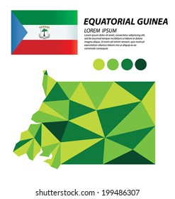 Equatorial Guinea geometric concept design