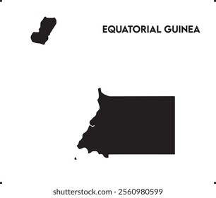 Equatorial Guinea icon vector design, Equatorial Guinea Logo design, Equatorial Guinea's unique charm and natural wonders, Use it marketing materials, travel guides, Equatorial Guinea map logo vector