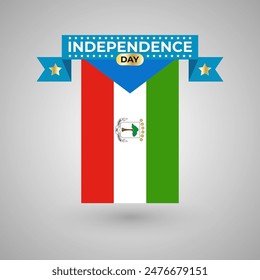 Equatorial Guinea Independence Day Flag Banner