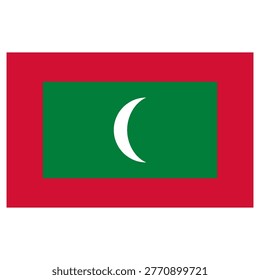 Equatorial Guinea national flag vector icon