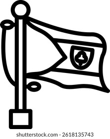 Equatorial Guinea national signal Flag Icon