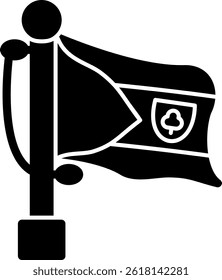 Equatorial Guinea national signal Flag Icon