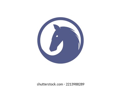 Equestrian horse back logo design riding running horses sport animal icon symbol