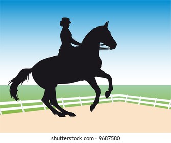 equestrian sport - dressage