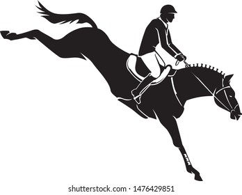 Equestrian Sport, Male Riding Horse