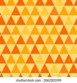 Equilateral Triangle Pattern Irregular Color