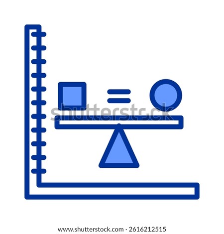 Equilibrium Icon Element For Design