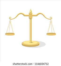 Equilibrium scales cartoon