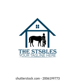 Diseño del logotipo de terapia asistida equina.