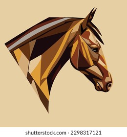 Vector de logotipo equino Emblem