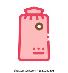 Equipment Bag Canoeing Icon Vector Thin Line. Contour Illustration