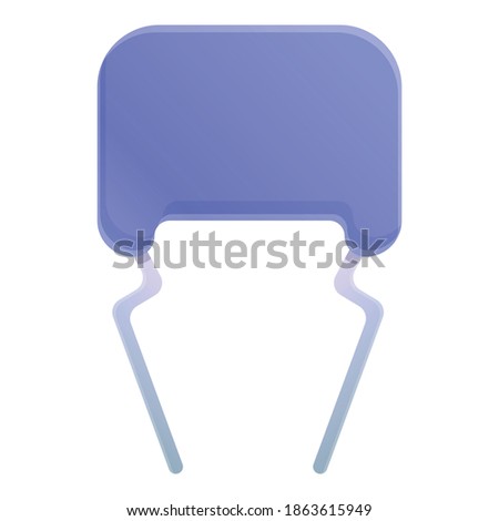 Equipment capacitor icon. Cartoon of equipment capacitor vector icon for web design isolated on white background