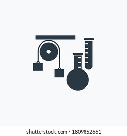 Equipment for experiments icon isolated on clean background. Equipment for experiments icon concept drawing icon in modern style. Vector illustration for your web mobile logo app UI design.